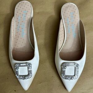 NEW - Kate Spade Buckle-Up Slide Flats Size 7.5